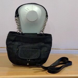 Black Miche Hope Handbag Shell plus Removable Liner plus Extra Long Handles